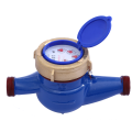 Multi jet dry type water meter with rotate